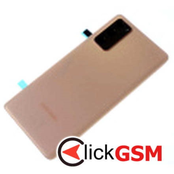 Piesa Piesa Capac Spate Cu Geam Camera Orange Samsung Galaxy S20 Fe 5g 1e8v