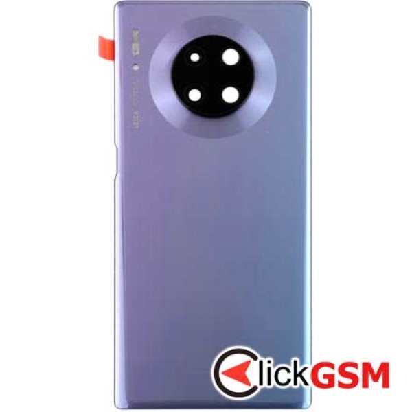 Piesa Capac Spate Cu Geam Camera Pentru Huawei Mate 30 Pro Silver 2f4k