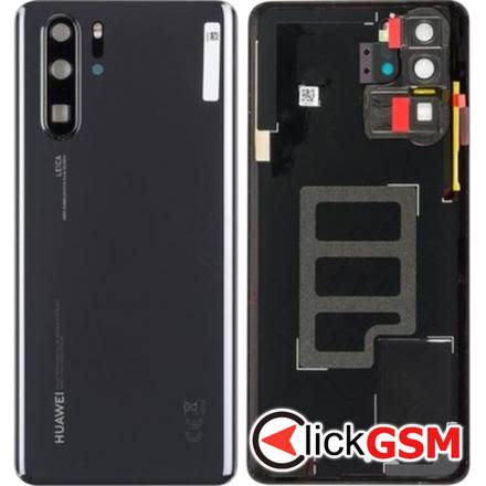 Piesa Capac Spate Cu Geam Camera Pentru Huawei P30 Pro Negru 1opg