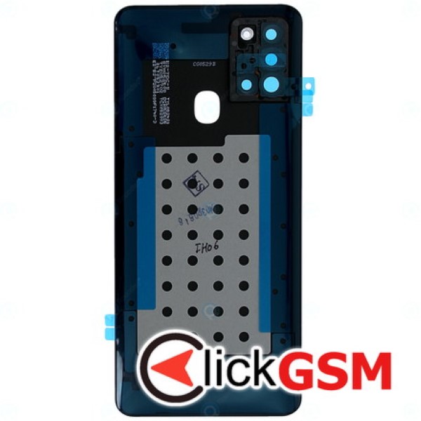 Piesa Capac Spate Cu Geam Camera Pentru Samsung Galaxy A21s Albastru Mn1