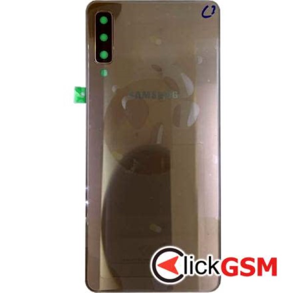 Piesa Piesa Capac Spate Cu Geam Camera Pentru Samsung Galaxy A7 2018 Hb