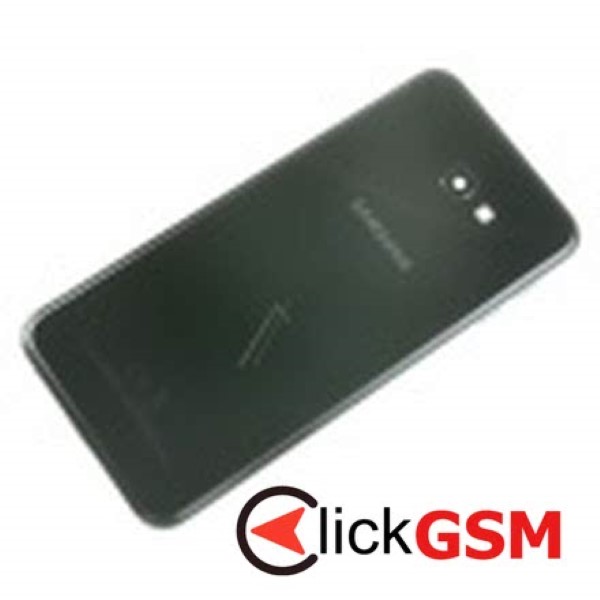 Piesa Capac Spate Cu Geam Camera Pentru Samsung Galaxy J4+ Negru Jeh