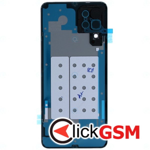 Piesa Capac Spate Cu Geam Camera Pentru Samsung Galaxy M32 Blue 10d8