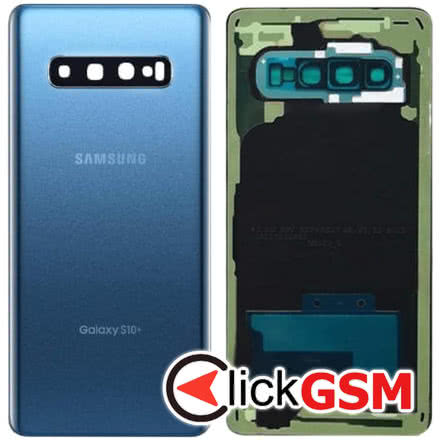 Capac Spate cu Geam Camera Blue Samsung Galaxy S10+ 2d9z