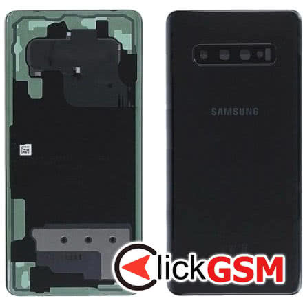 Capac Spate cu Geam Camera Negru Samsung Galaxy S10+ 2d9f
