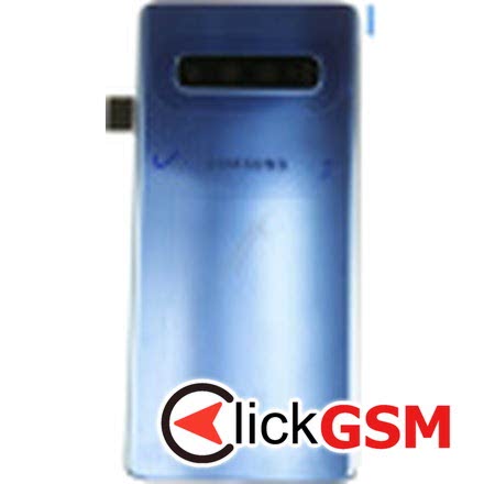 Piesa Capac Spate Cu Geam Camera Pentru Samsung Galaxy S10 Albastru 7lg