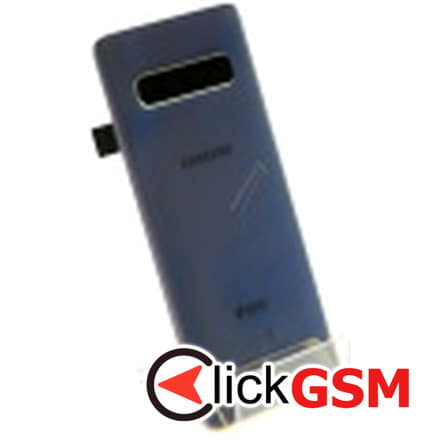 Capac Spate cu Geam Camera Argintiu Samsung Galaxy S10 7oz
