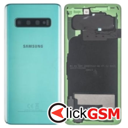 Capac Spate cu Geam Camera Verde Samsung Galaxy S10 2d71
