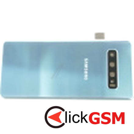 Piesa Piesa Capac Spate Cu Geam Camera Pentru Samsung Galaxy S10 Verde 6dw