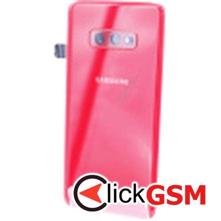 Piesa Piesa Capac Spate Cu Geam Camera Pentru Samsung Galaxy S10e Rosu 62x