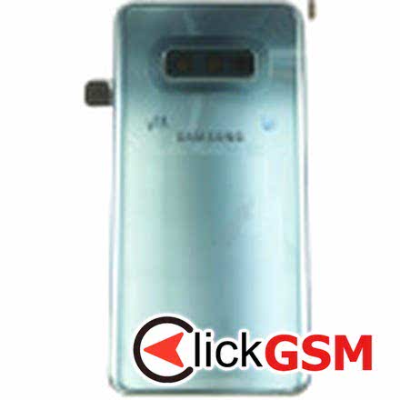 Piesa Piesa Capac Spate Cu Geam Camera Pentru Samsung Galaxy S10e Verde 7fx