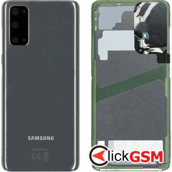 Piesa Piesa Capac Spate Cu Geam Camera Pentru Samsung Galaxy S20 Q2