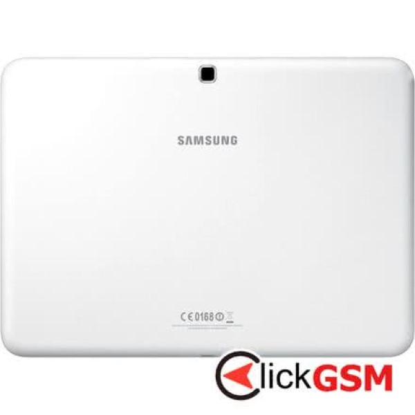 Piesa Piesa Capac Spate Cu Geam Camera Pentru Samsung Galaxy Tab 4 10.1 Alb 1hkt