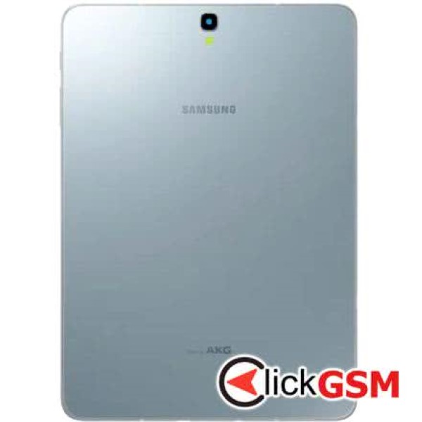 Piesa Capac Spate Cu Geam Camera Pentru Samsung Galaxy Tab S3 Argintiu 1hm9