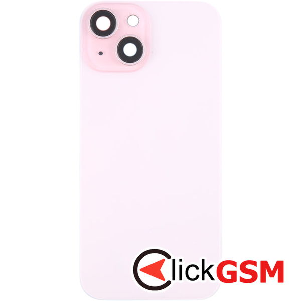 Piesa Piesa Capac Spate Cu Geam Camera Pink Apple Iphone 15 4h5h