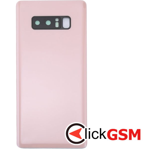 Piesa Capac Spate Cu Geam Camera Pink Samsung Galaxy Note8 4aq9