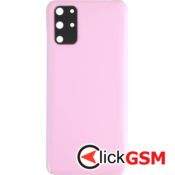 Piesa Capac Spate Cu Geam Camera Pink Samsung Galaxy S20.plus 4aio