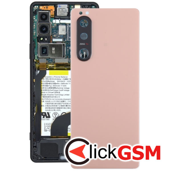 Piesa Piesa Capac Spate Cu Geam Camera Pink Sony Xperia 5 Iii 3fy2