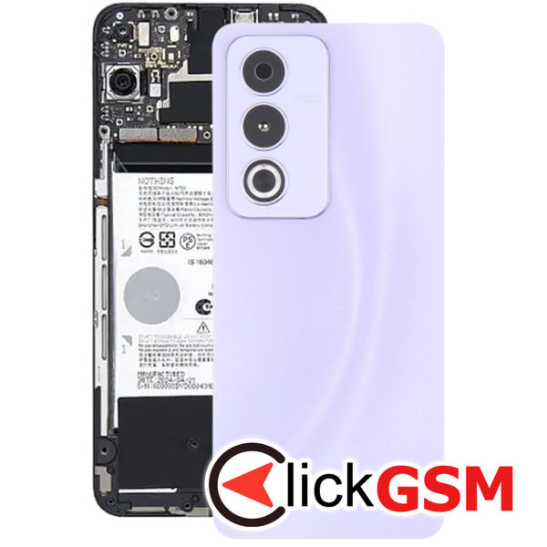 Piesa Piesa Capac Spate Cu Geam Camera Purple Oppo A3 Pro 48na