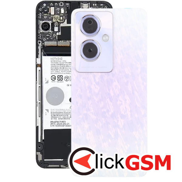 Piesa Piesa Capac Spate Cu Geam Camera Purple Oppo A79 5g 48nc