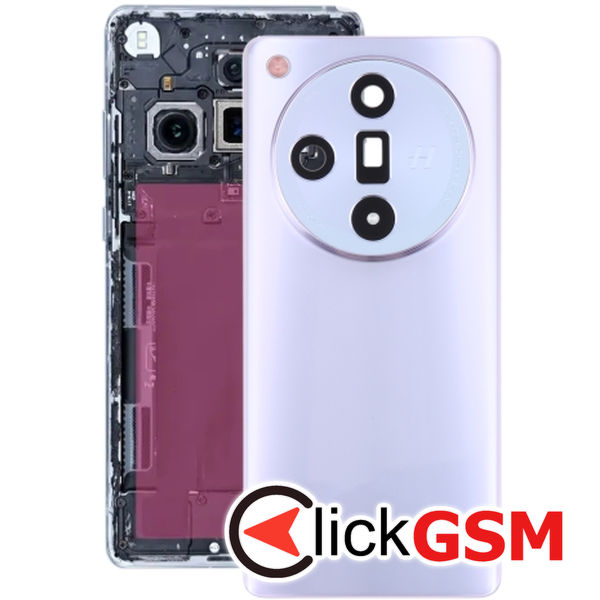 Piesa Piesa Capac Spate Cu Geam Camera Purple Oppo Find X7 1f03