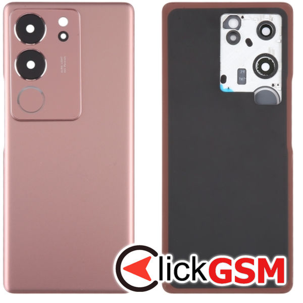 Piesa Capac Spate Cu Geam Camera Purple Red Vivo V29 5g 3fpe