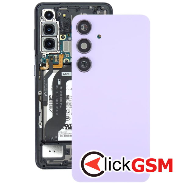 Piesa Capac Spate Cu Geam Camera Purple Samsung Galaxy S24.plus 4axc