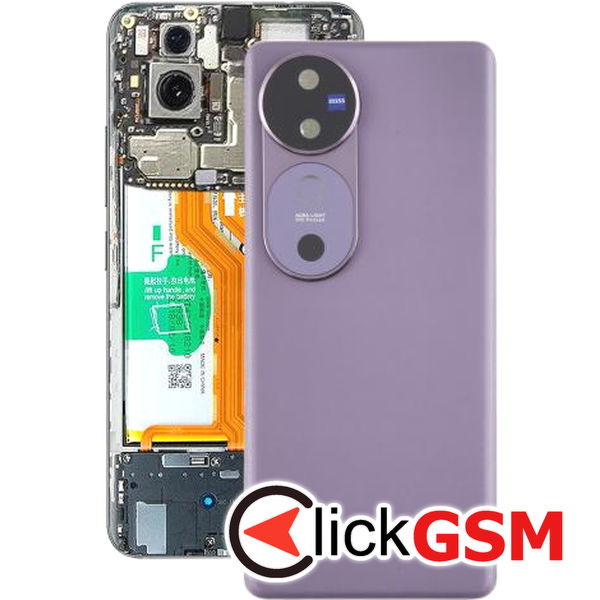 Piesa Piesa Capac Spate Cu Geam Camera Purple Vivo V40 43hp