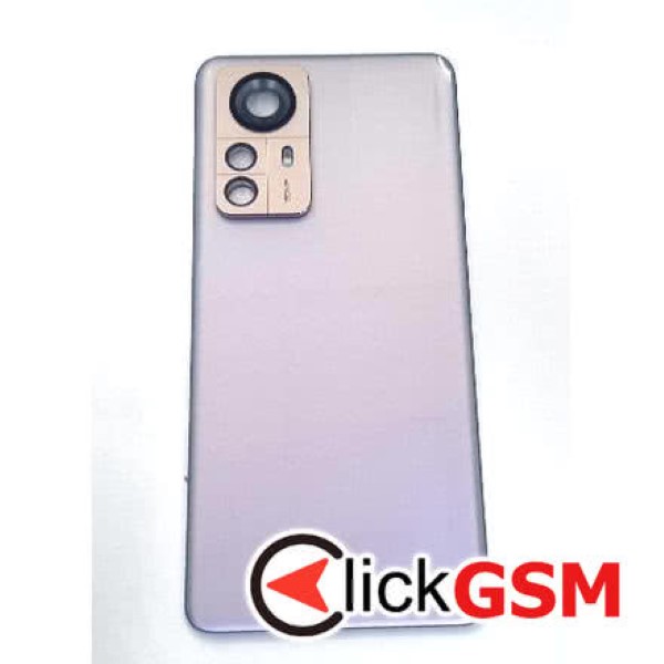 Piesa Capac Spate Cu Geam Camera Purple Xiaomi 12 Pro 382a