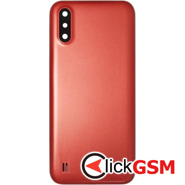 Piesa Piesa Capac Spate Cu Geam Camera Red Samsung Galaxy A01 4av9