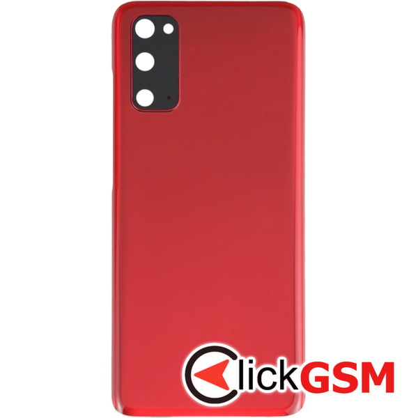 Piesa Capac Spate Cu Geam Camera Red Samsung Galaxy S20 4ais