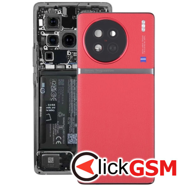 Piesa Capac Spate Cu Geam Camera Red Vivo X90 2t4a