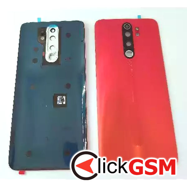 Piesa Capac Spate Cu Geam Camera Rosu Xiaomi Redmi Note 8 Pro Ddd