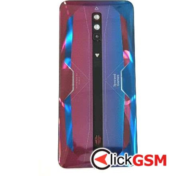 Piesa Capac Spate Cu Geam Camera Roz Albastru Nubia Red Magic 6 2n4i