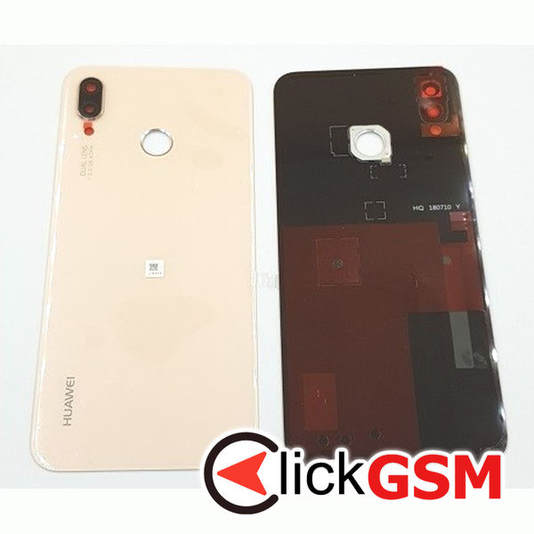 Piesa Capac Spate Cu Geam Camera Roz Huawei P20 Lite 1vh5