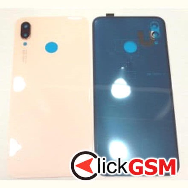 Piesa Capac Spate Cu Geam Camera Roz Huawei P20 Lite 90x