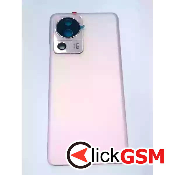 Piesa Piesa Capac Spate Cu Geam Camera Roz Xiaomi 13 Lite 37h7