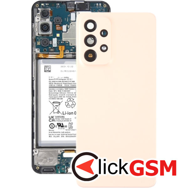 Piesa Capac Spate Cu Geam Camera Samsung Galaxy A33 5g 4b0z