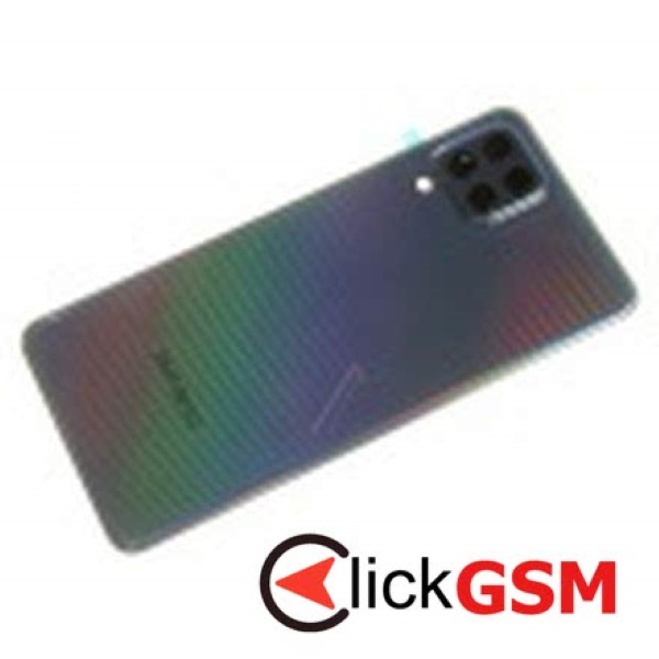 Piesa Piesa Capac Spate Cu Geam Camera Schwarz Samsung Galaxy M32 1cz6