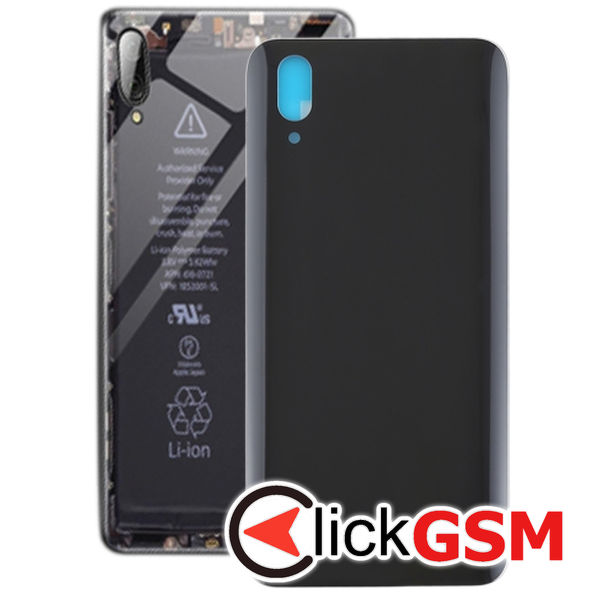 Piesa Piesa Capac Spate Cu Geam Camera Si Buton Amprenta Black Vivo Nex 2096