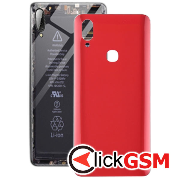 Piesa Capac Spate Cu Geam Camera Si Buton Amprenta Red Vivo Nex 208l