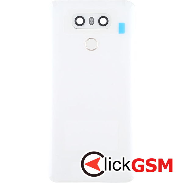 Piesa Capac Spate Cu Geam Camera Si Buton Amprenta White Lg G6 26it