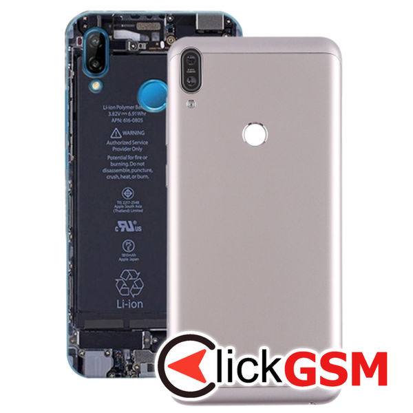 Piesa Capac Spate Cu Geam Camera Silver Asus Zenfone Max Pro M1 250r