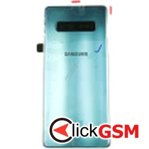 Piesa Capac Spate Cu Geam Camera Verde Samsung Galaxy S10.plus 6z3