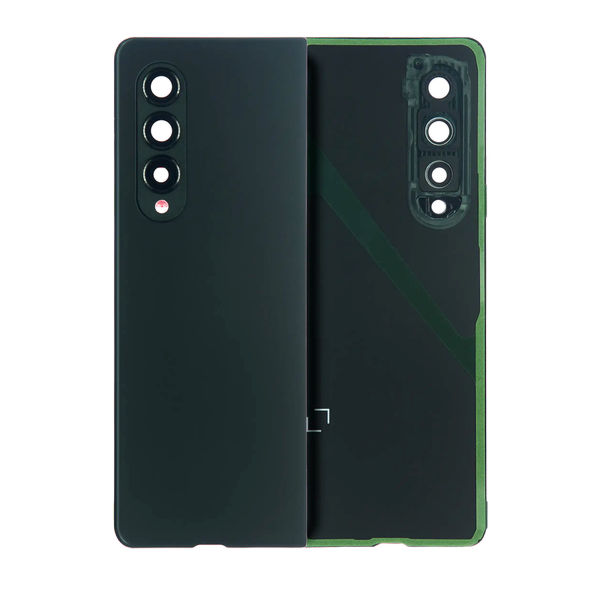 Samsung Galaxy Z Fold3 · Back Cover Glass With Camera Lens For Samsung Galaxy Z Fold 3 5G (Premium) (Phantom Green)