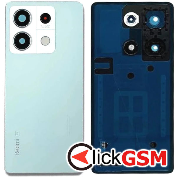 Piesa Capac Spate Cu Geam Camera Verde Xiaomi Redmi Note 13 5g 4xea