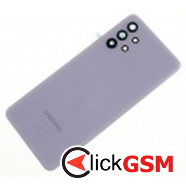 Piesa Piesa Capac Spate Cu Geam Camera Violet Samsung Galaxy A32 Twr