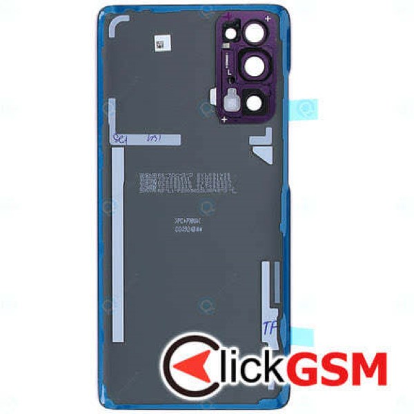 Piesa Piesa Capac Spate Cu Geam Camera Violet Samsung Galaxy S20 Fe 5g Nv0