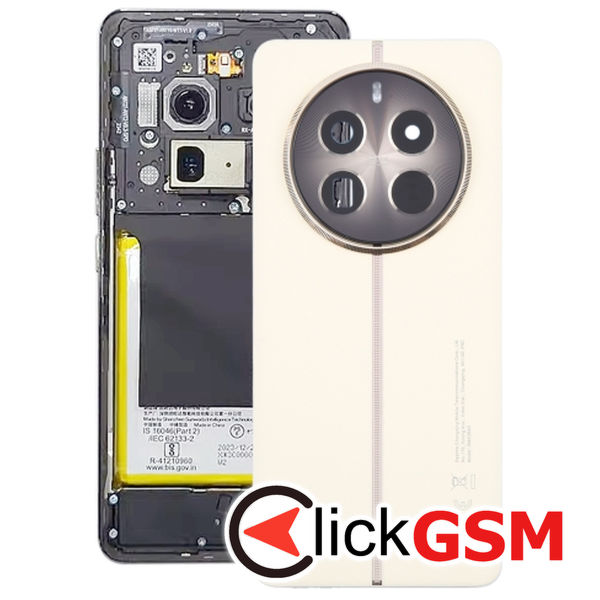 Piesa Piesa Capac Spate Cu Geam Camera White Realme 12 Pro.plus 5g 48n5