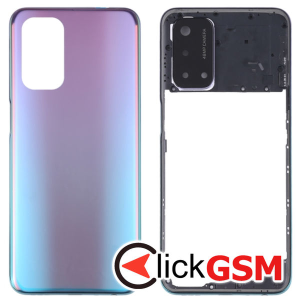 Piesa Capac Spate Cu Mijloc Blue Oppo A93 5g 2ucf